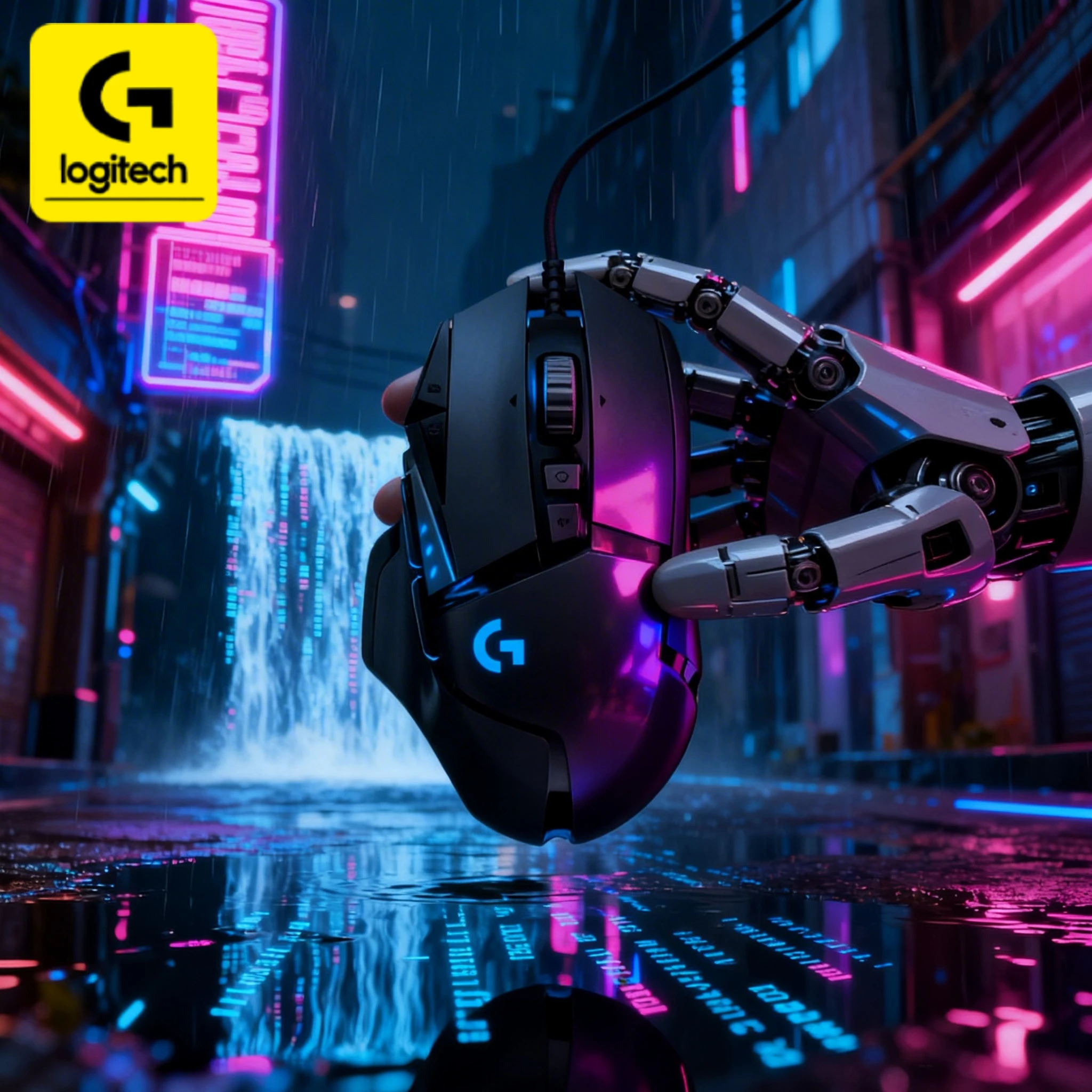 

Logitech G502/G402/G203 gaming mechanical mice, powered by HERO sensor, 25600 DPI, macro programming + RGB lighting effects.