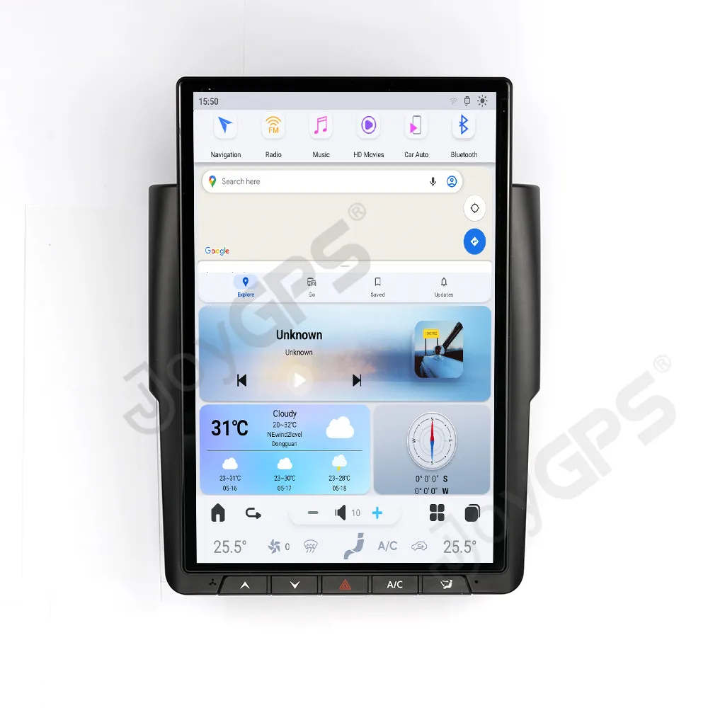 14.4 Inch Car Radio For Dodge Ram 2013-2018 Multimedia Player Radio Touch Screen Auto GPS Navigation Android CarPlay Head Unit