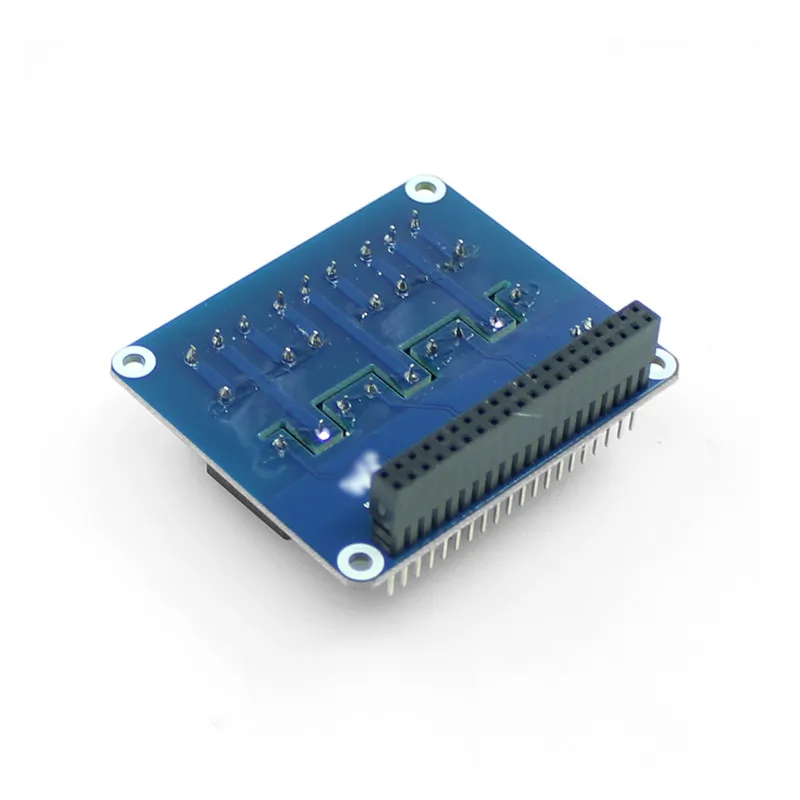 Raspberry Pi 3-Channel Relay Module - 3-Way Optocoupler Isolated Expansion Board for Smart Home (3B/4B)