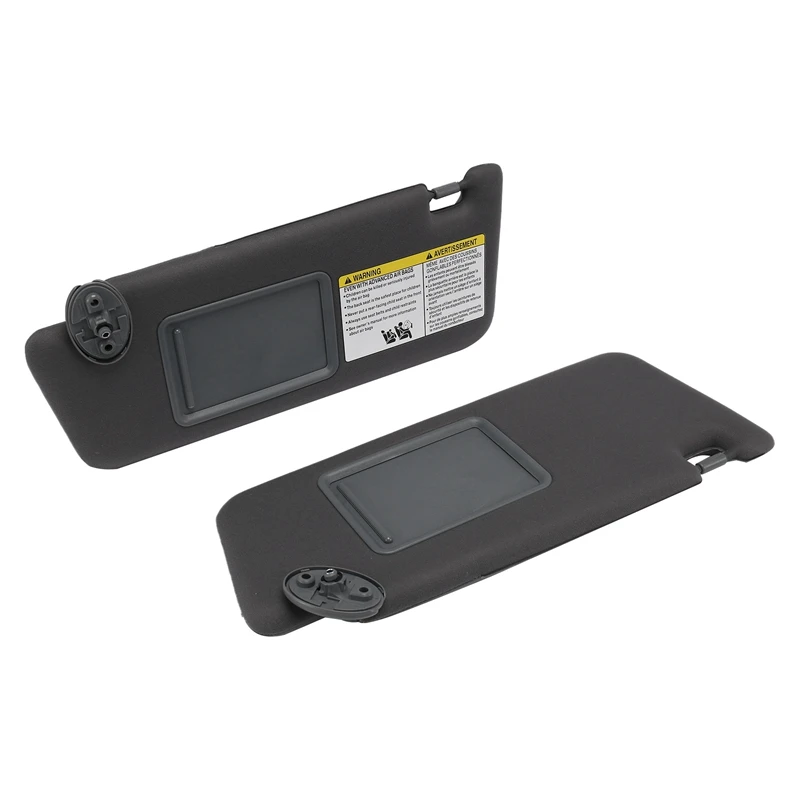 

Car Sun Visor Gray Pair Left Right Driver Passenger Set For Toyota Tacoma 2005-2015