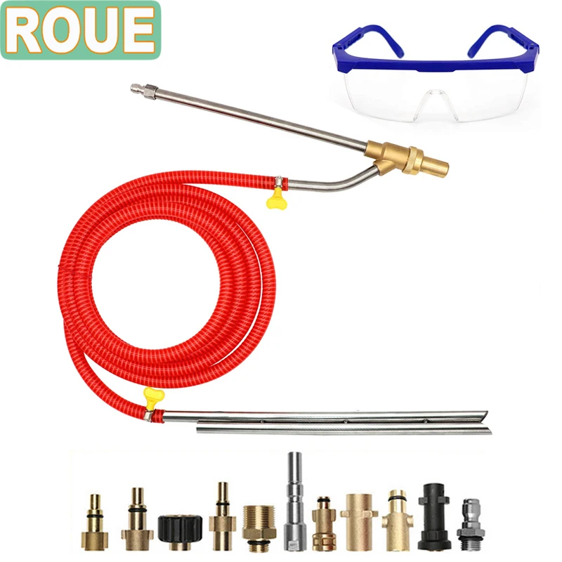 ROUE High Pressure Cleaner Sandblasting machineFor Karcher/Lavor/Huter/Nilfisk/parkside Pressure Washer Sandblasting Gun Nozzle