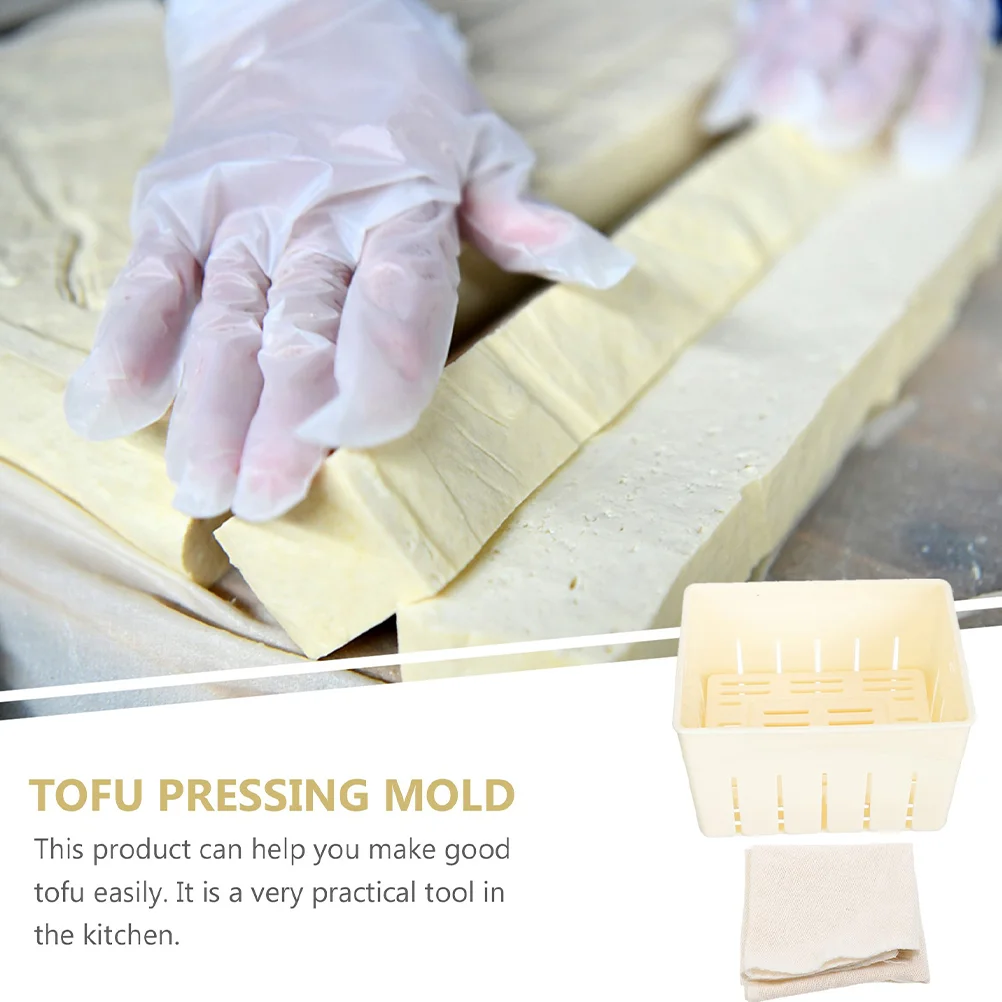 Household Tools Homemade Tofu Stamper Plastic Moulds Adjustable Supplies Presser Maker