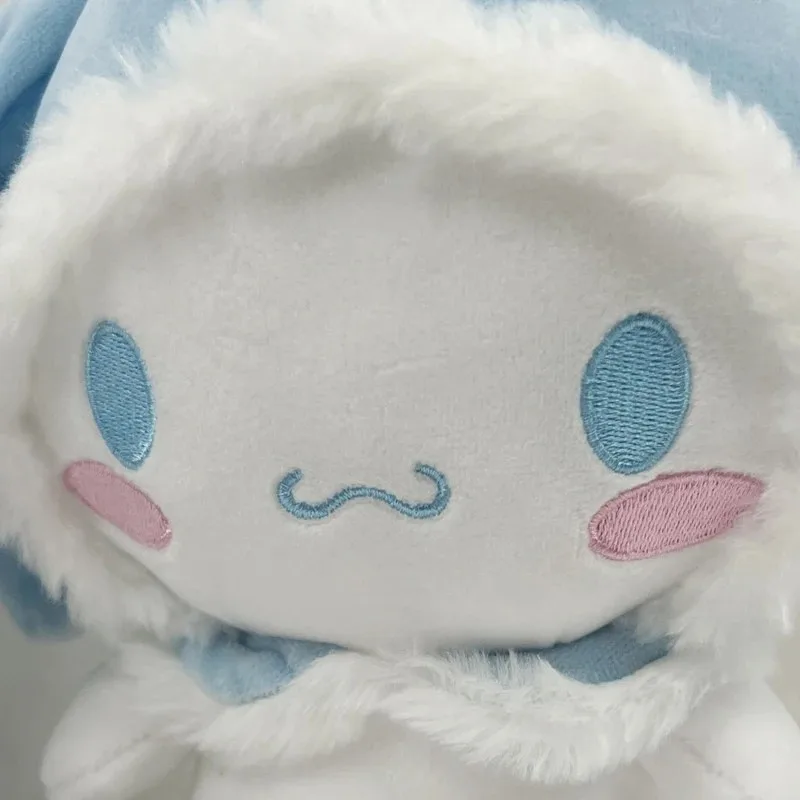 Jouet en peluche Sanrios Cinnamoroll pour enfants, rouleau de enna mignon, chien de dessin animé, beurre, décoration de la maison, anniversaire, cadeau de Noël