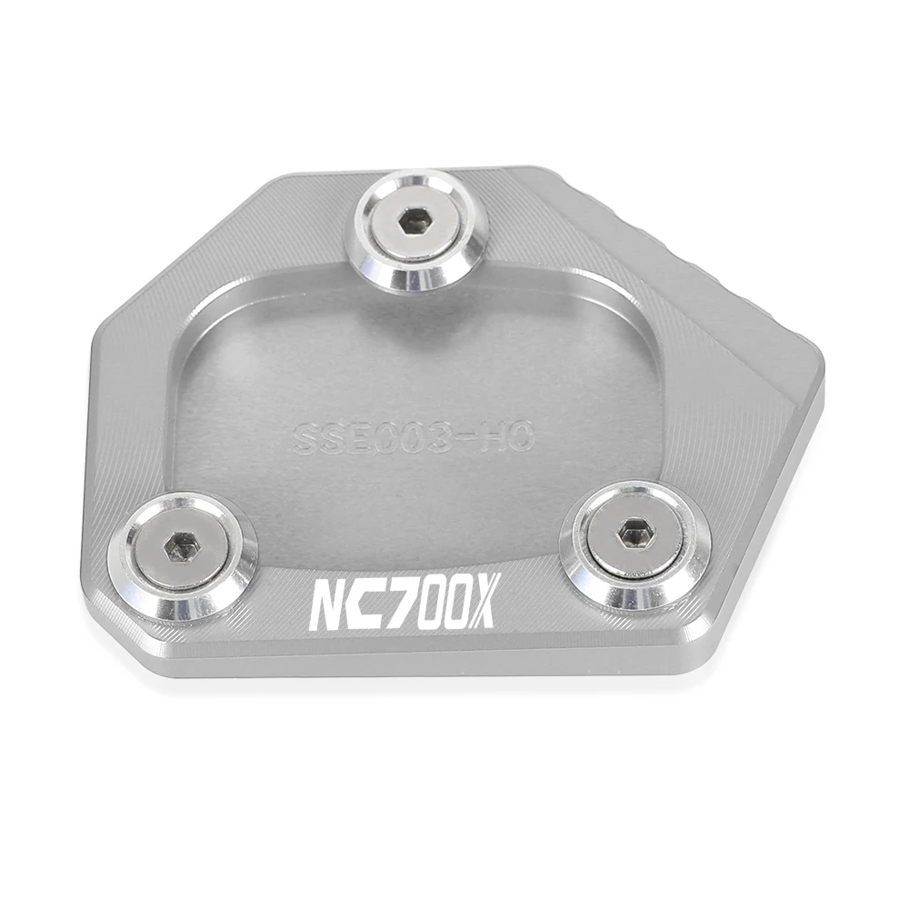 For HONDA NC700X NC700 X Motorcycles Side Stand Enlarger Plate Kickstand Enlarge Extension NC700X 2012 2013 2014 2015 NC 700 X