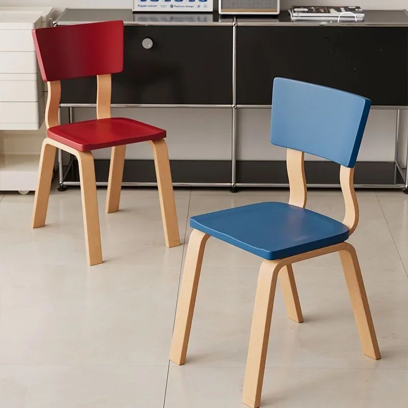 

household solid wood BC40 designer back chair book desk chair color Internet celebrity simple high-end chair
