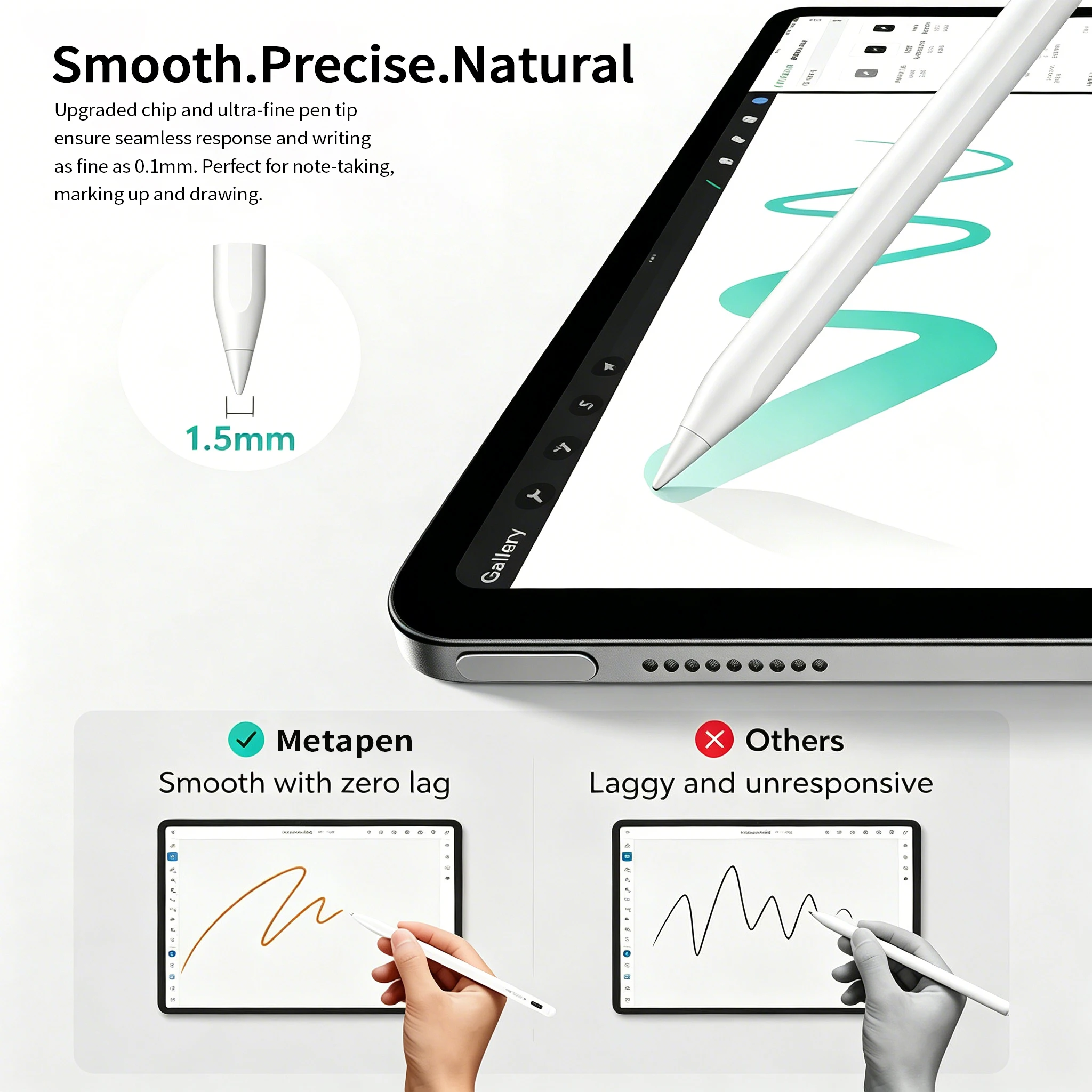 MetaPen A8 Stylus Pen For iPad - огляд і ціна Tablet Pencil Accessories