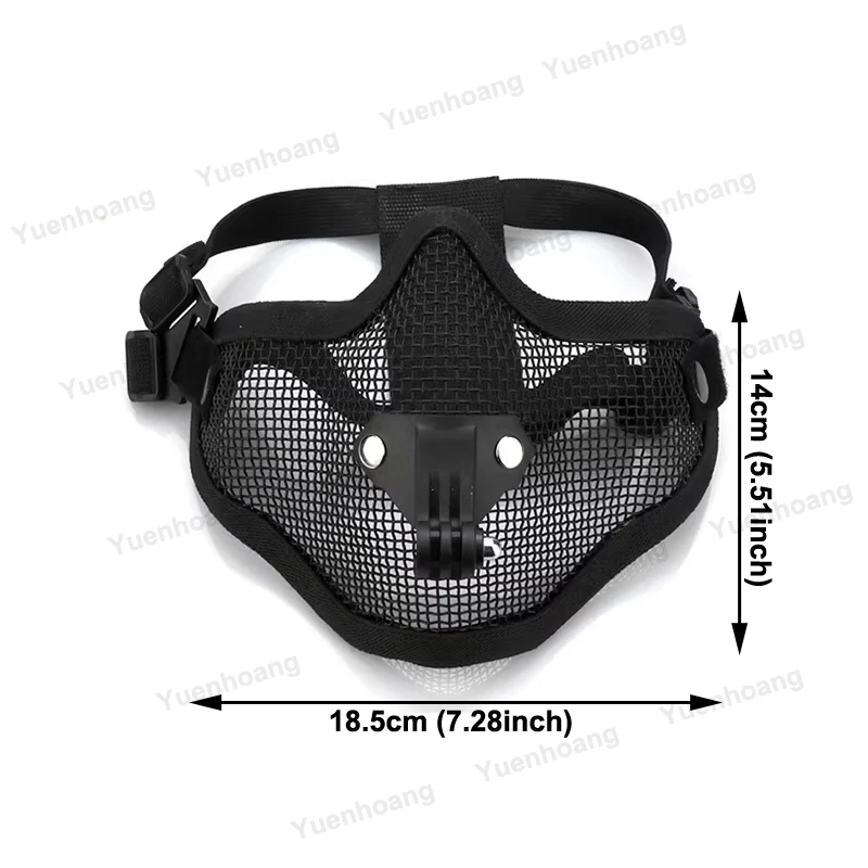 DJI Action 5Pro/6/4/3 마스크 마운트 1세트, 1인칭 뷰 카메라 홀더, 사이클링 브이로그 브래킷, 일상 생활 녹화 도구