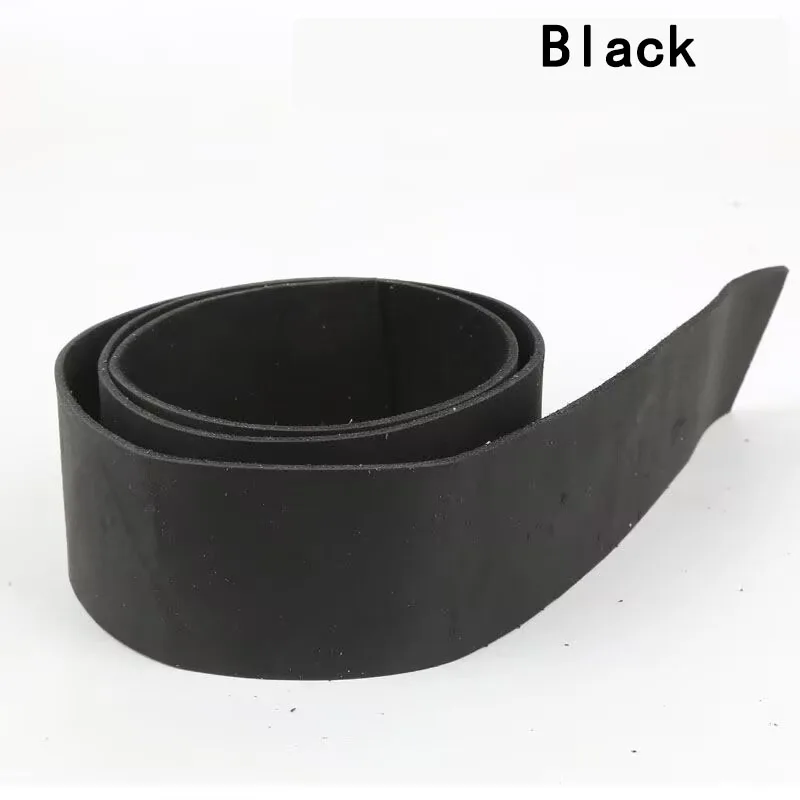 Obermaterial: Crazy Horse Leder, echtes Rindsleder, Lederriemen, Taillengürtel, Handtasche mit Henkel, 2 mm dickes, handgefertigtes DIY-Leder – Detail 4