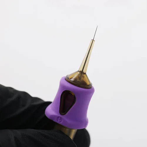 Cartucho de tatuaje esterilizado NAOM PMU, 10 piezas, agujas RL RS, maquillaje permanente, delineador redondo #0,15 #0,18 #0,20 #0,25 #0,30 #