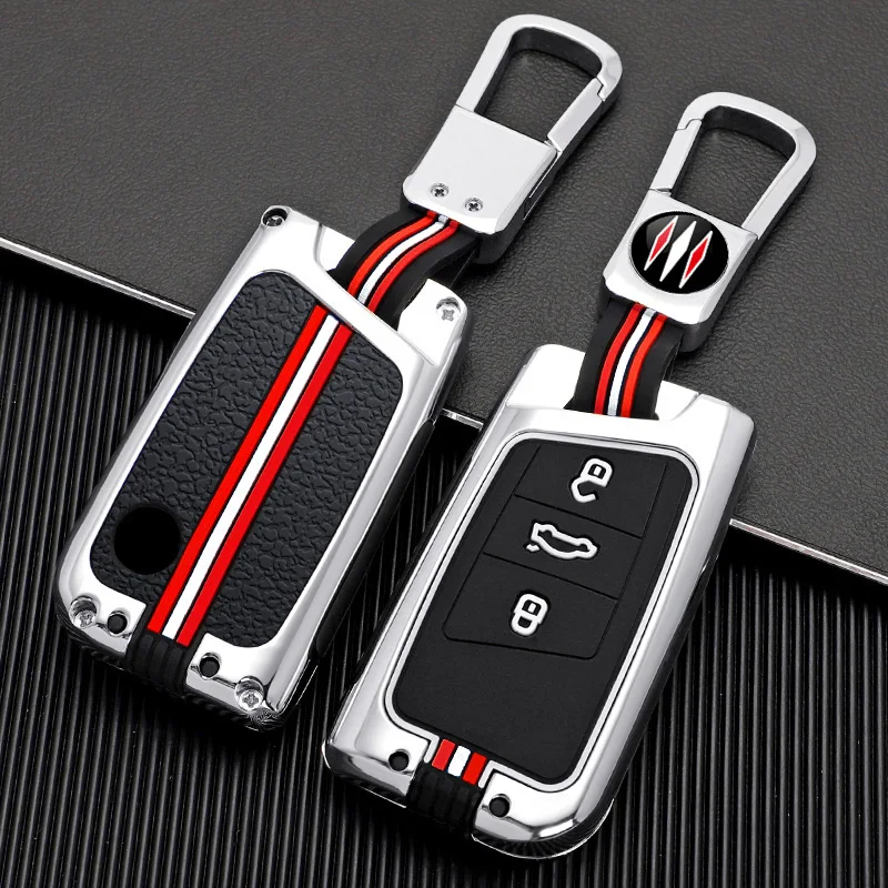 

Zinc Alloy Car Key Case For VW Passat B8 Magotan For Skoda Superb A7 Kodiaq Seat Shell Fob
