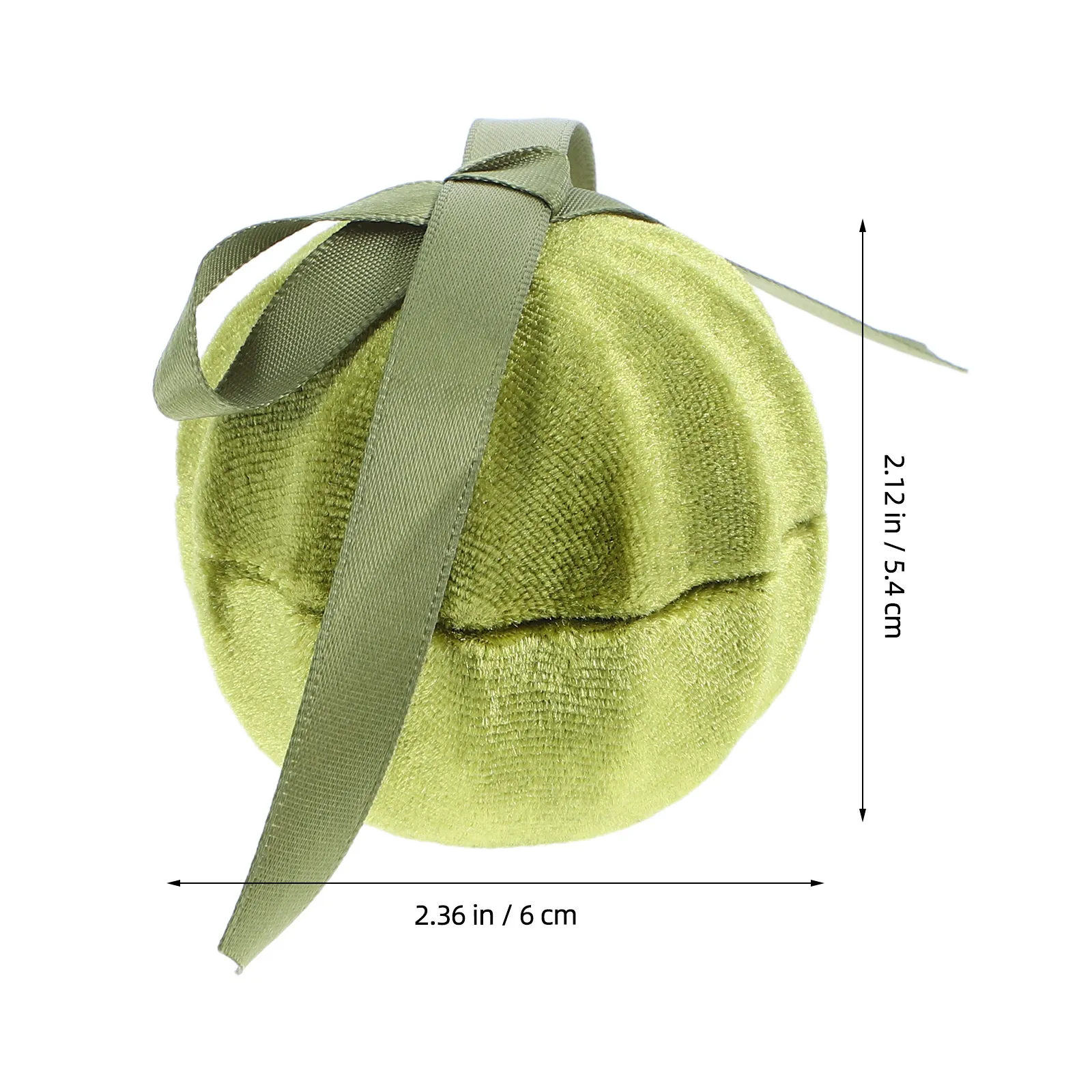 Pumpkin Shape Jewelry Box Soft Sponge Interior Portable Ring Holder Showcase for Engagement Wedding Birthday Present Packaging
