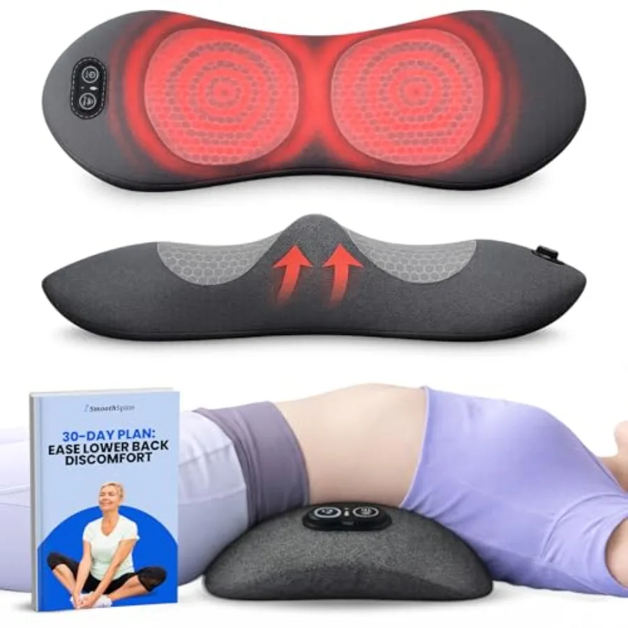 Triple Fusion Back Massager with Heat for Comfort