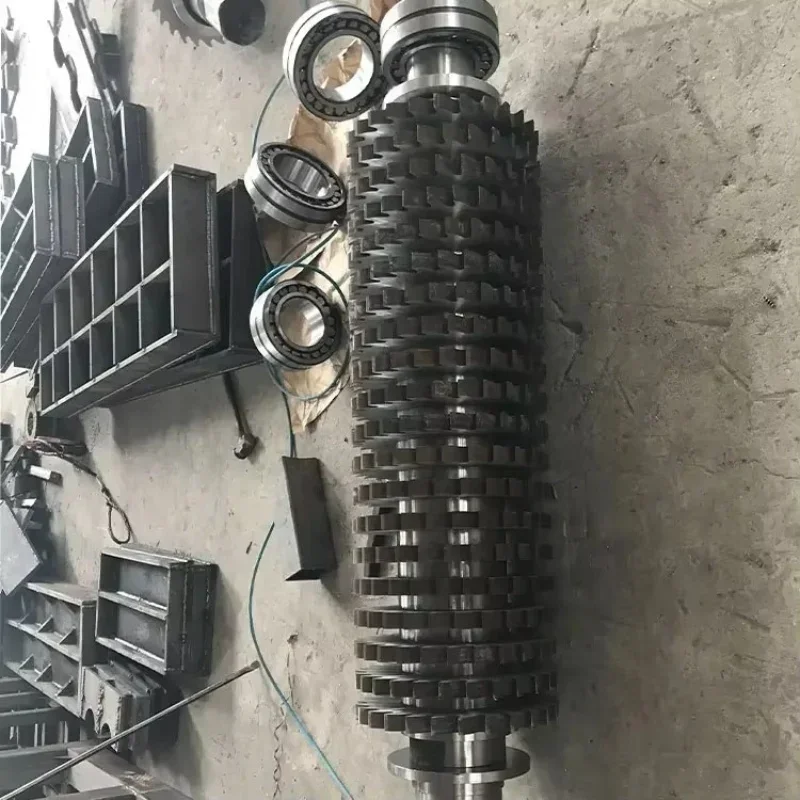 

Dual shaft shredder chassis metal shredding refrigerator air conditioning disassembly separation Scrap motorcycle shredding HOT