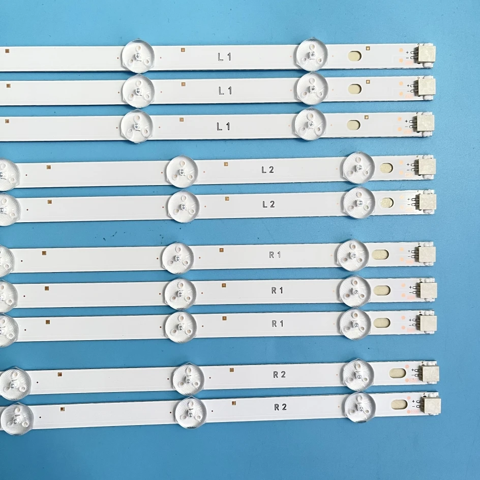 Nouveau 10 pièces barre de LED lumière 6916L-1385A 6916L-1386A 6916L-1387A 6916L-1388A R1 L1 R2 L2 Remplacement parfait pour LC420DUE 42LN5400