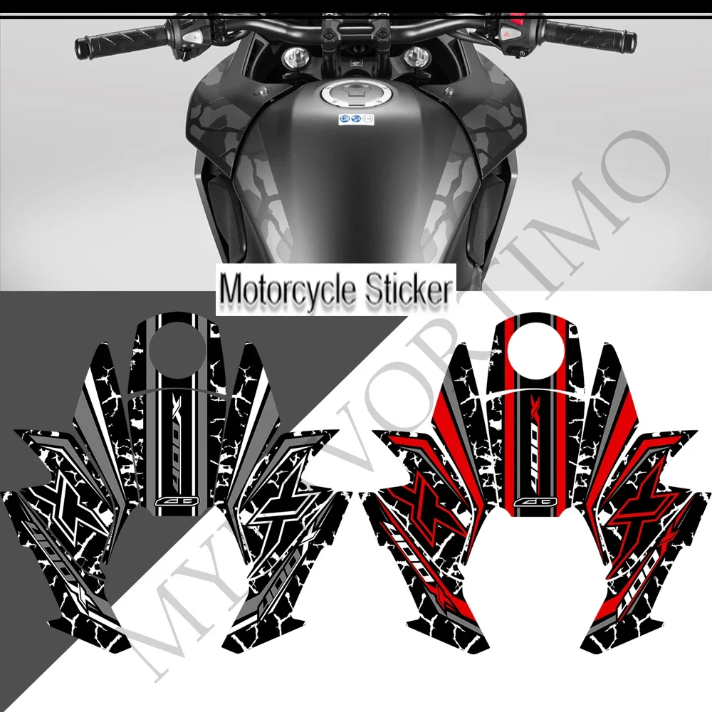 For Honda CB400X CB 400X Protection Tank Pad Sticker Decal Emblem Trunk Luggage Fairing Fender Fuel Oil Kit Knee