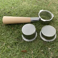 Aluminum 51mm Bottomless Coffee Portafilter With 1 2 4 Cups Basket for Homix Hibrew h11 Oster Cecotec Phico Brayer br1101
