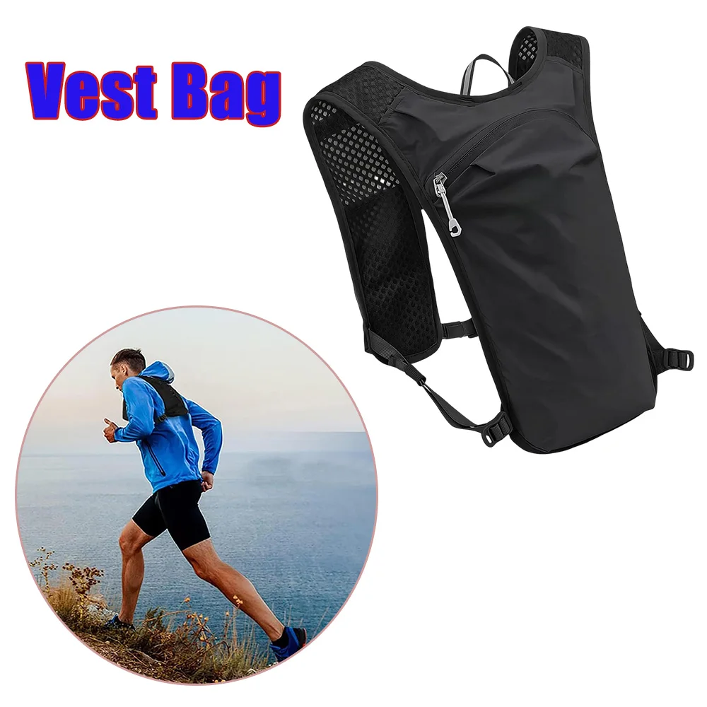 

Sports Hydration Backpack Cycling Running Hiking Breathable Trail Marathon Vest Pack Water Bladder Outdoor Biking Camping Bag