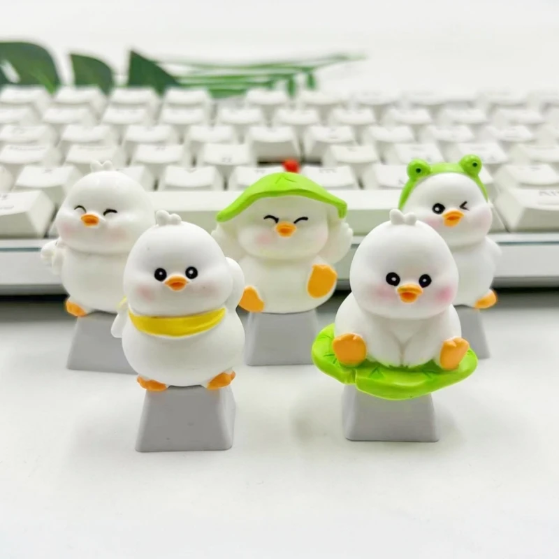 1PC Unique 3D Duck Keycap For Mechanical Keyboard Keycaps Replacement ABS Keycap For Mechanical Keyboard For Gamers And Typists