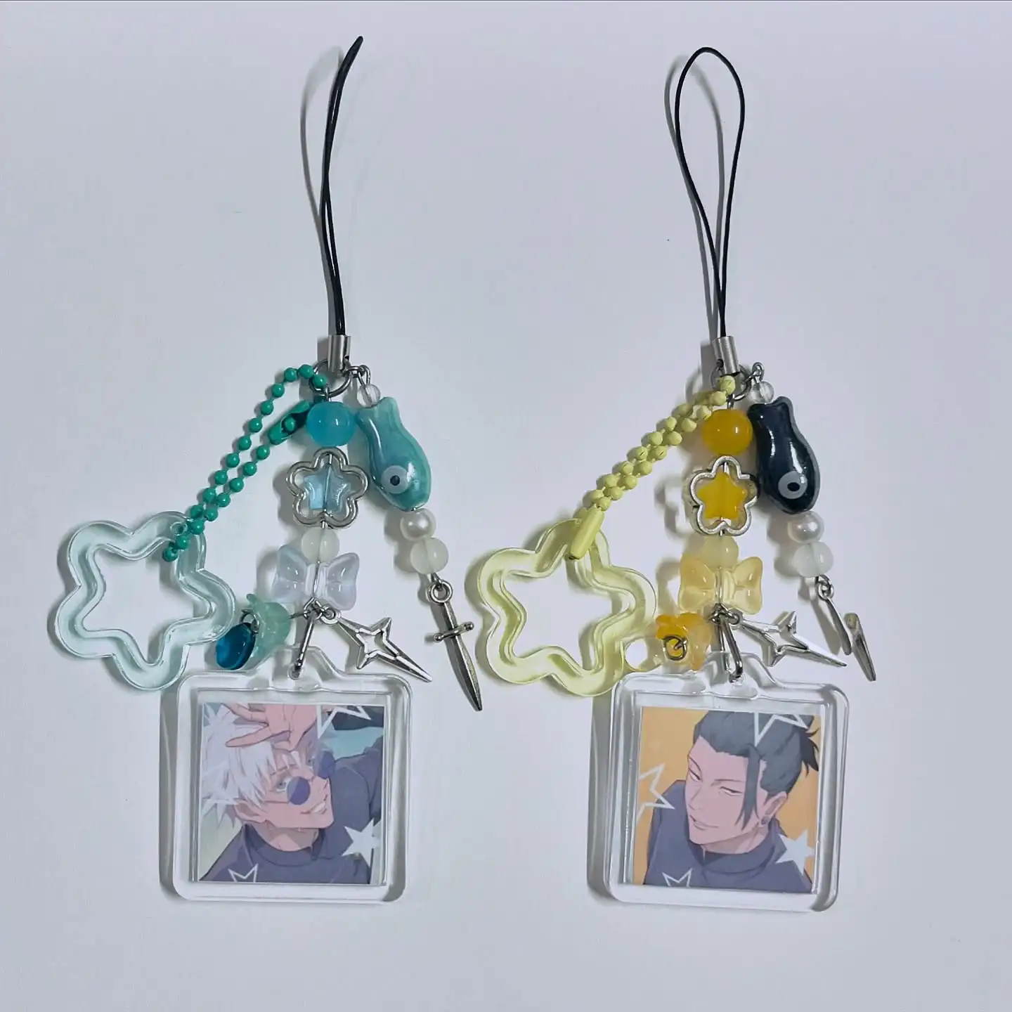 JJK Photo Friendship Matching Keychain