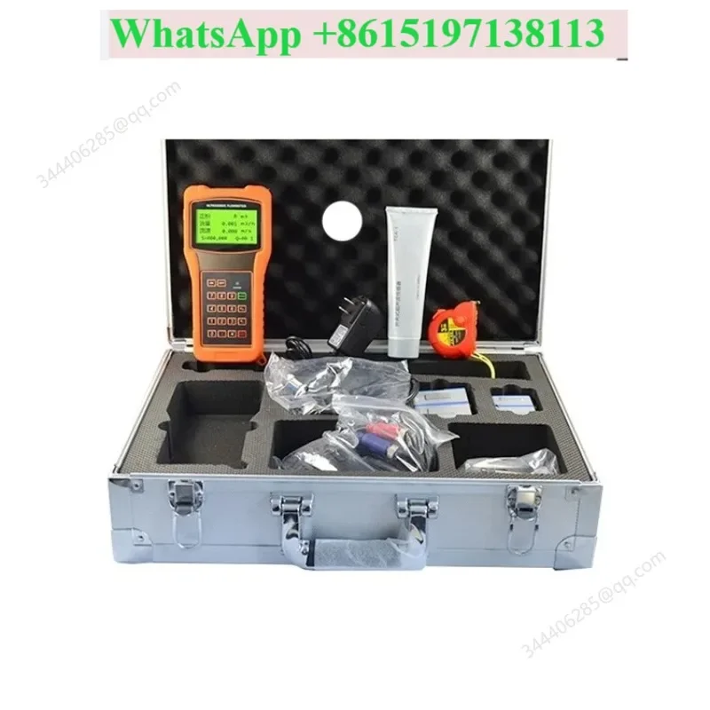 4-20ma Ultrasonic Flow Meter Manufacturers  DN15-DN6000 Portable Handheld Water Doppler