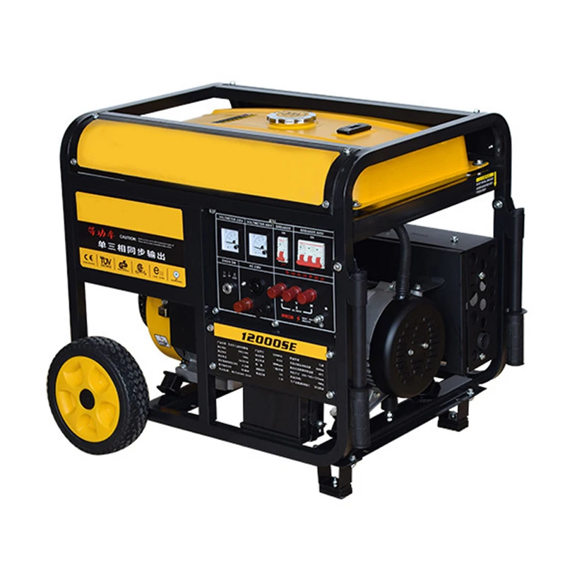 Commercial Gasoline Generator Low Fuel Consumption All Copper Motor Overheating Short Circuit Protection