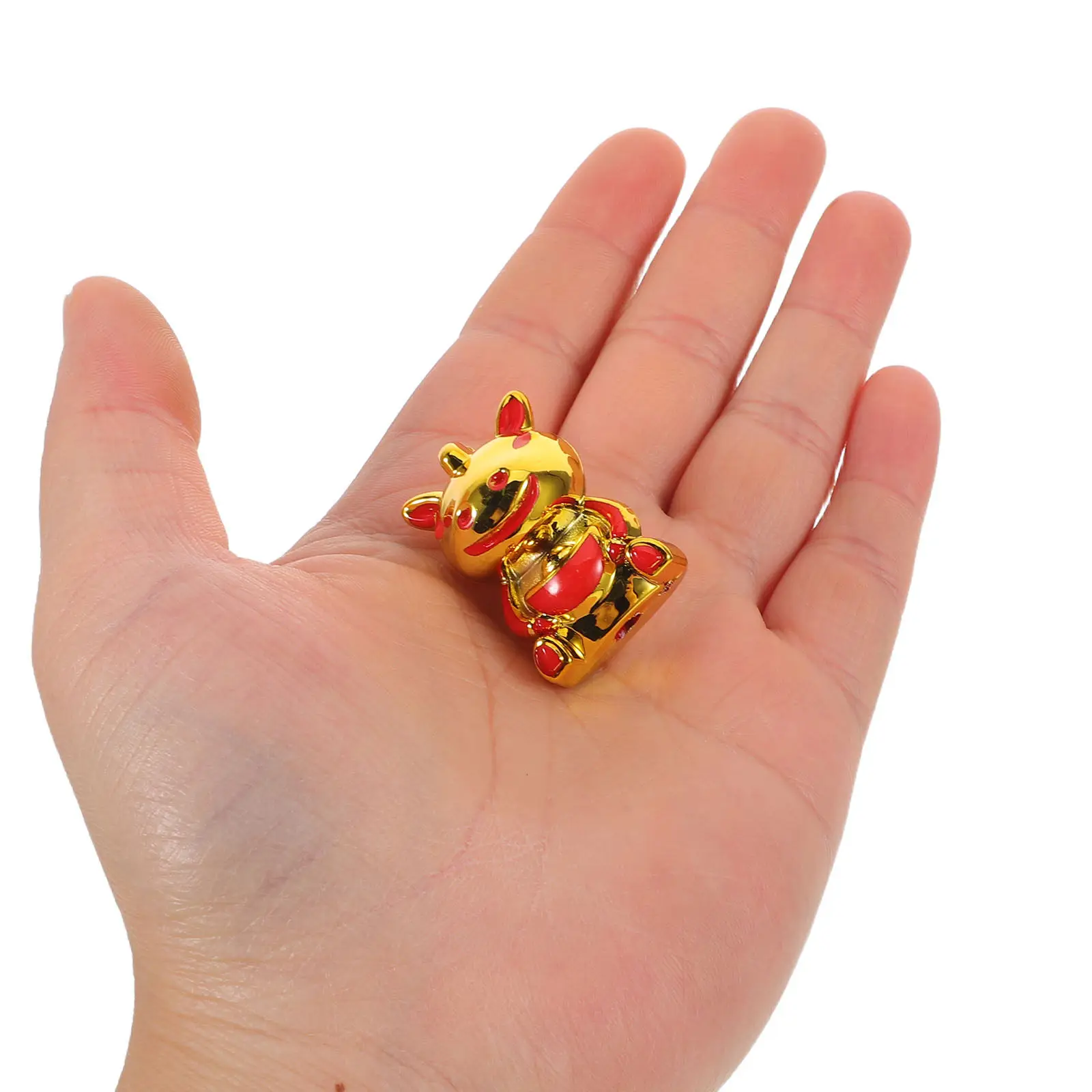 

10Pcs Chinese New Year Horse Pendant Charms Animal Zodiac Ornaments for Jewelry Making Keychain Bracelet Spring Festival
