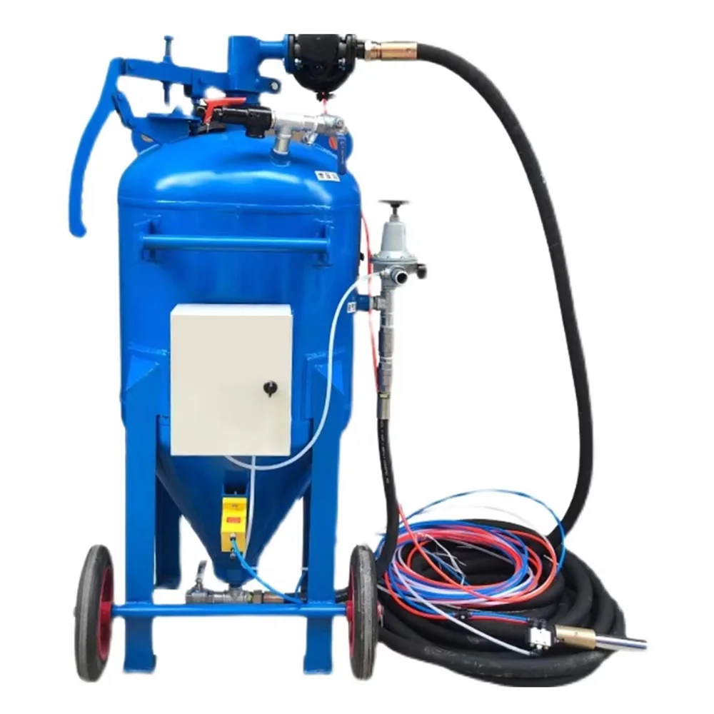 

【Hot】YS Sand Blasting Rust Re-moval Equipment, Portable Air Sandblaster, Dust-free Sandblasting Machine