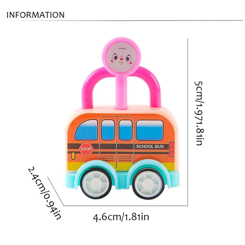 Zufällige Farbe DIY Puzzle Auto Spielzeug Fahrzeuge Schloss Bus Schloss Kopf Auto frühen pädagogischen Schlüssel Schlüssel passend Spielzeug Baby