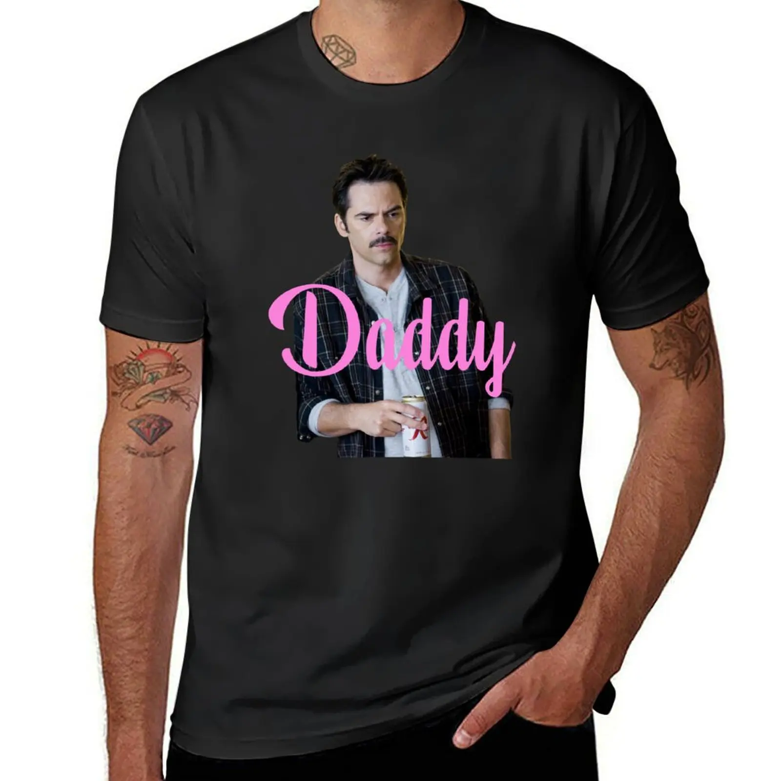 The Original DILF Charlie Swan T-Shirt quick-drying sports fans Aesthetic clothing summer top t shirts for men cotton