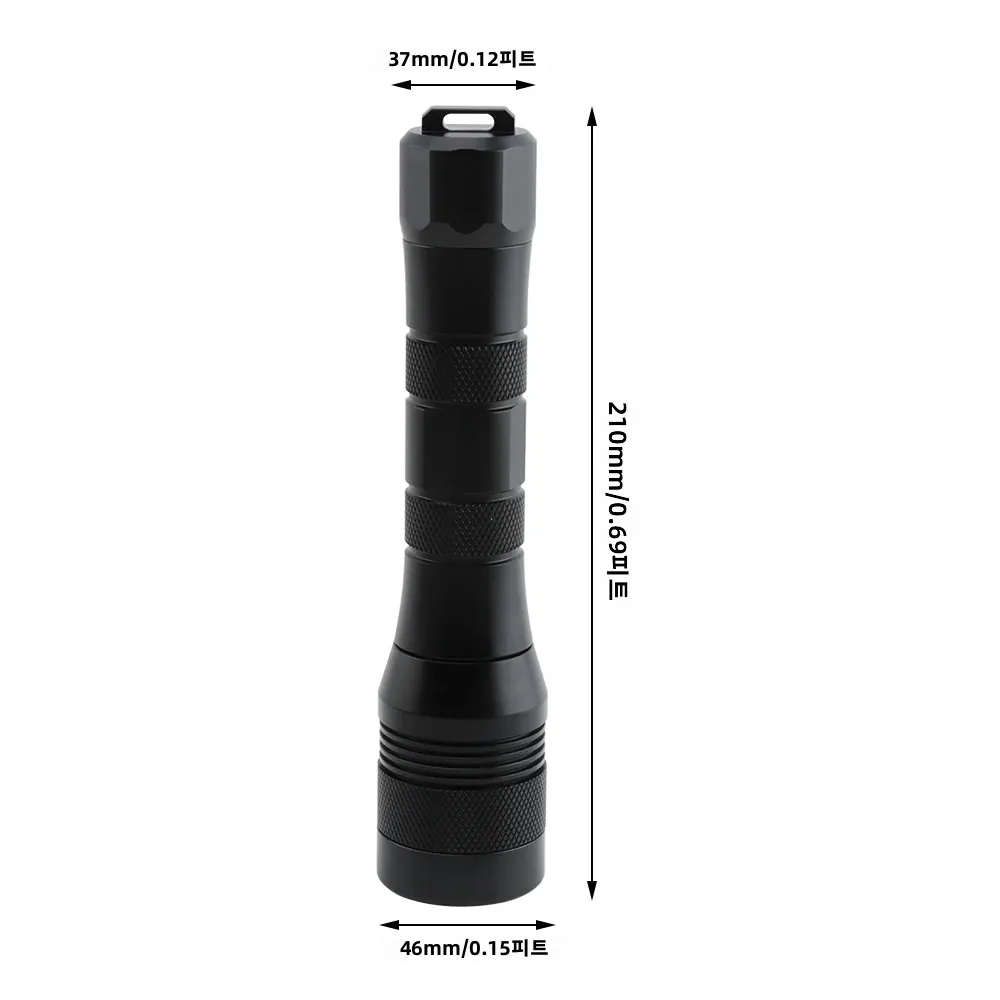 BORUiT DIV01 LED Scuba Diving torcia subacquea 150m Super Bright 1000LM Dive Torch IP68 lanterna sottomarina di sicurezza impermeabile