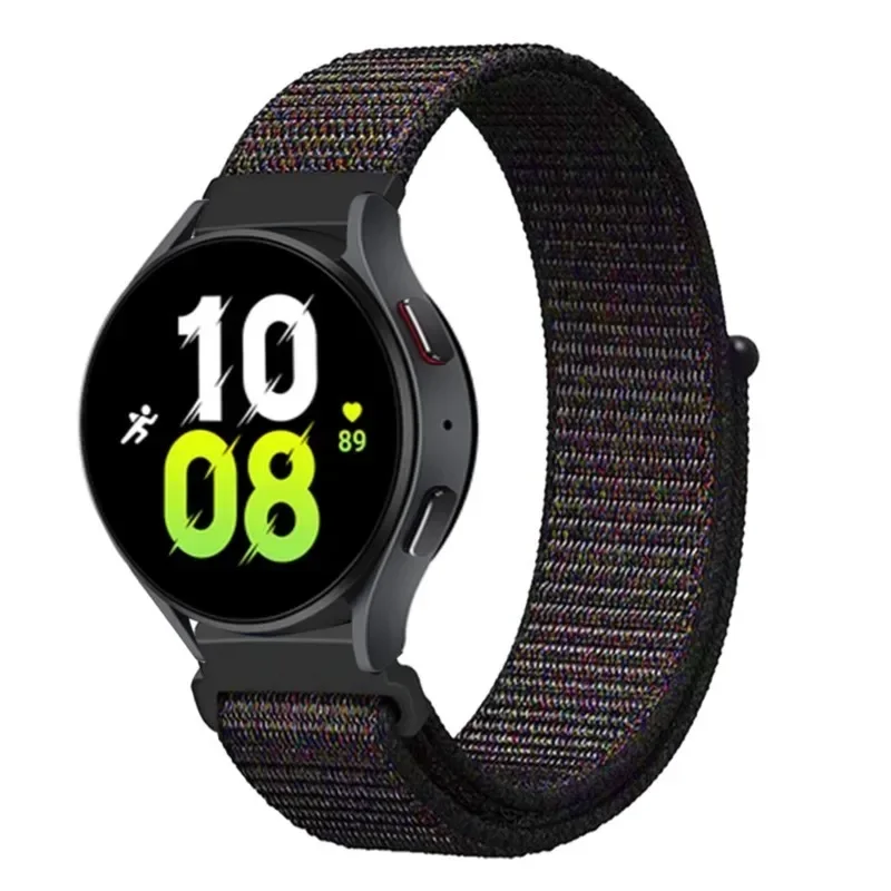 Nylonschlaufe für Samsung Galaxy Watch 7 6 5 Pro/4/classic Frontier/Active 2 Sportarmband Huawei Watch GT 5-4-3-2 22 mm 20 mm Armband
