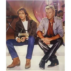 5D DIY Diamond Painting Jean-Jacques Goldman Full Square/Round Diamond Mosaic Embroidery Rhinestone Portrait Johnny Hallyday
