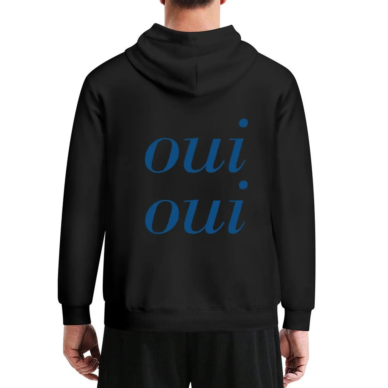 Oui Oui Hoodie autumn korean clothes men wear male clothes new in hoodies & sweat-shirt