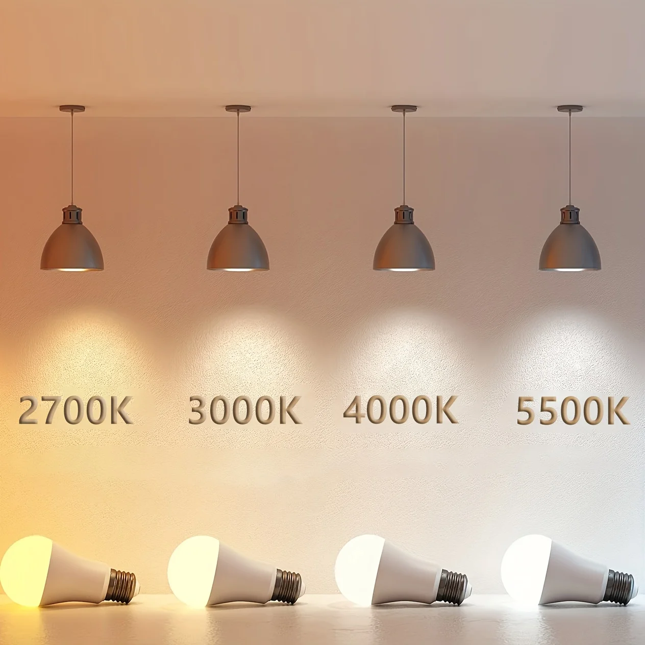 6pcs LED Bulb Lamps E26 Base AC100-130V Light Bulb 12W Real Power for Living Room Home Lampada LED Bombilla