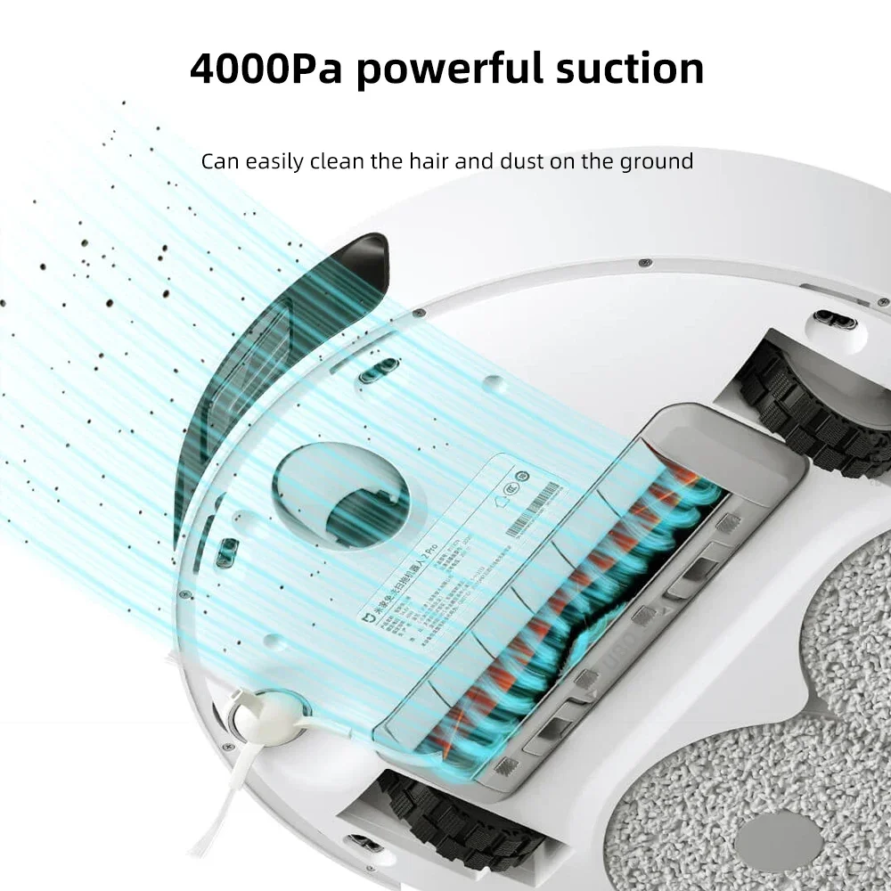 XIAOMI MIJIA Self Cleaning Robot Vacuum Mop 2 Pro B113CN Home Cleaning Robot Tools Dirt Disposal LDS Navigation