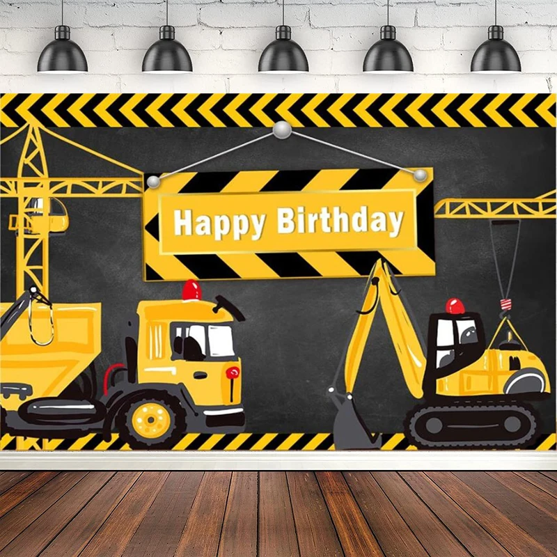 Photography Yellow - Fondo Fotográfico con Temática de Construcción,