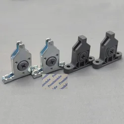 4Pcs Nylon Steel Double-Wall Drawer Fronts Clip Connector Replacement