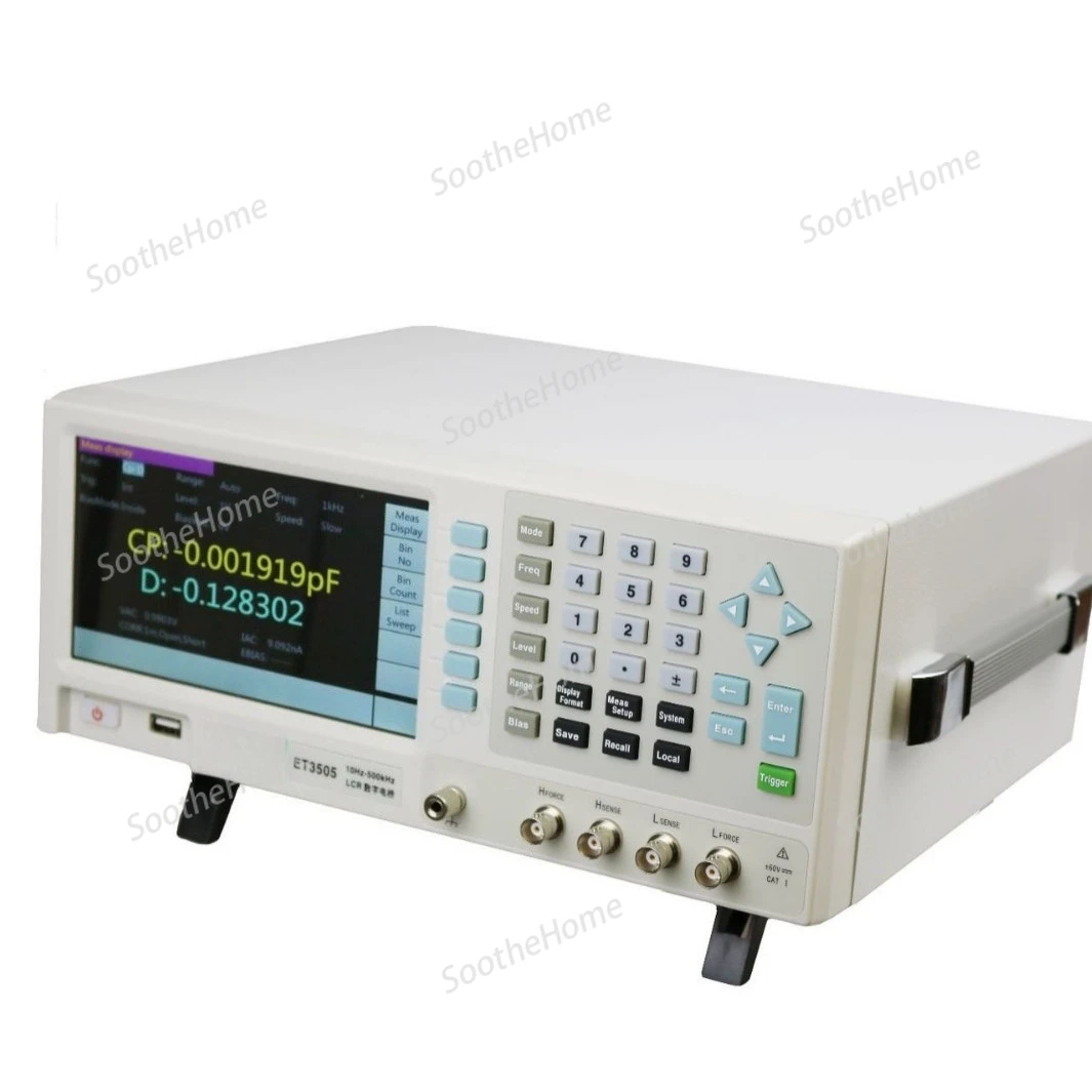 Precision Digital Bridge (LCR) ET3501 Desktop Capacitance Impedance Measure Instrument Electric Component