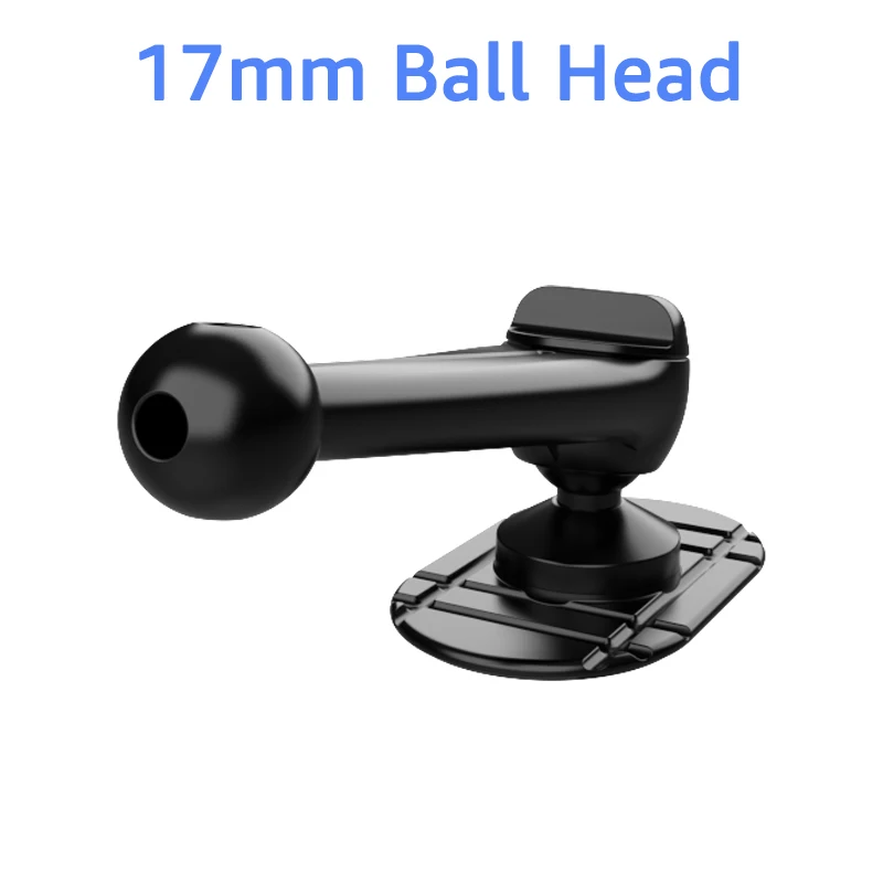 Auto-Handy-Halterung, 17 mm Kugelkopf-Basis für Auto-Armaturenbrett, Telefonhalterung 360 ° Zubehör für die drehbare Autotelefonhalterung – Detail 2