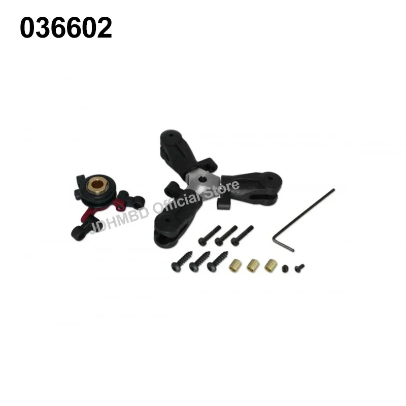 GAUI X3 piezas versión mejorada, juego de tres cuchillas traseras, placa inferior, cabezal de Rotor de tres cuchillas para helicóptero X3 RC