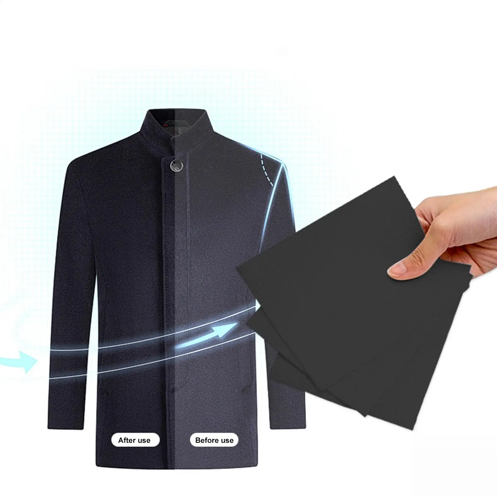 Black Clothing Color Restorer Long Lasting Intense All Purpose Dark Clothing Care Faded Out Clothes Color Booster for T-Shirts