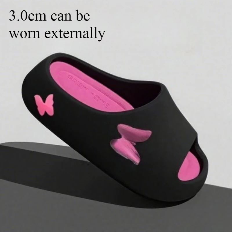 Summer Platform Sandals Women Non Slip Love Indoor Beach Sandal Cloud Slipper Slide House Flip Flops Bathroom man Female Outdoor