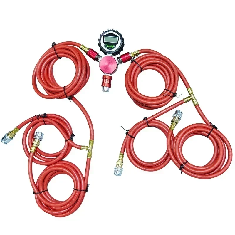 Multi Way Hose Tire Inflate Deflator Air Up Down System Off Road Vehicles