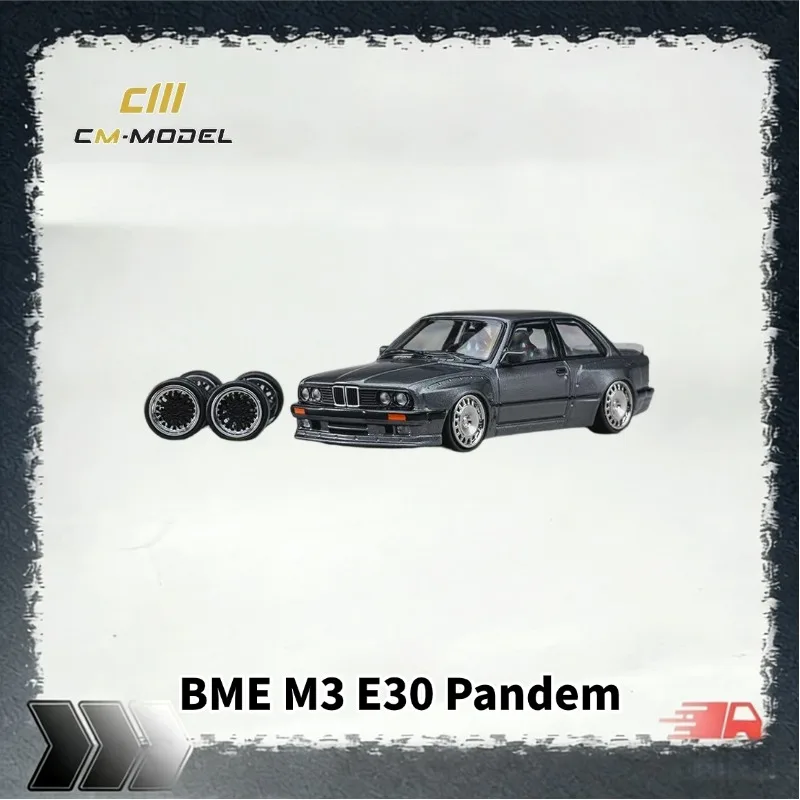 

[Pre-sale] CM 1:64 BMW M3 E30 Pandem Widebody Simulation Alloy Car Model, a gift toy for friends, a collection decoration item.