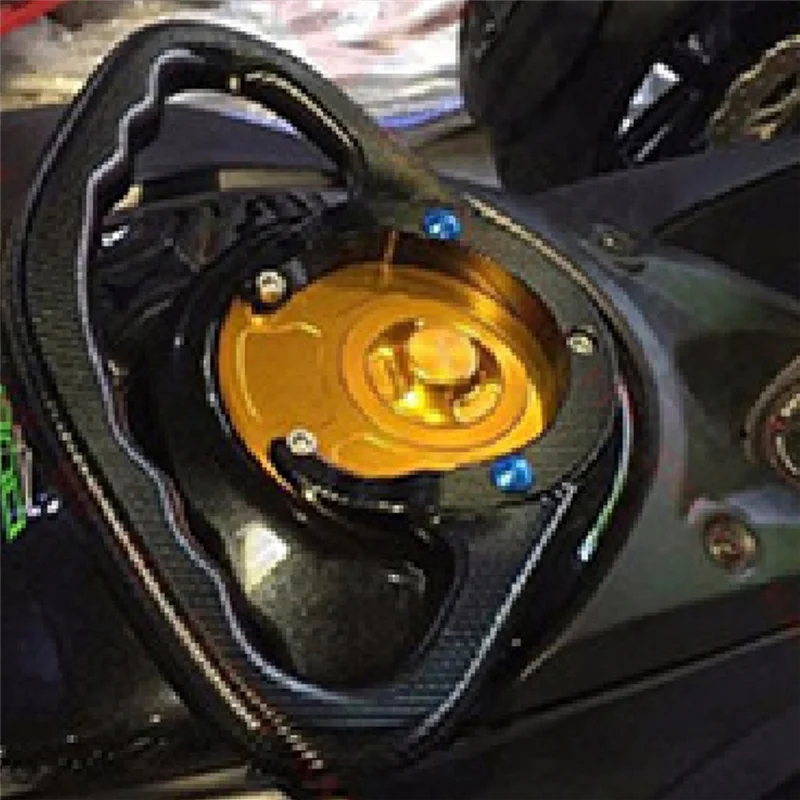 

Motorcycle Accessories Fuel Tank Armrest Cover Car 5-Hole Fuel Tank Cap For Suzuki 250 Series GSX250 RGW/DL250 DR300 A