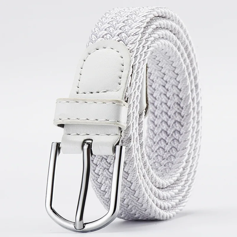 Modischer, elastischer, geflochtener Damengürtel im koreanischen Stil, robustes, geflochtenes Design, vielseitiger dekorativer Gürtel für Studenten, Unisex – Detail 9