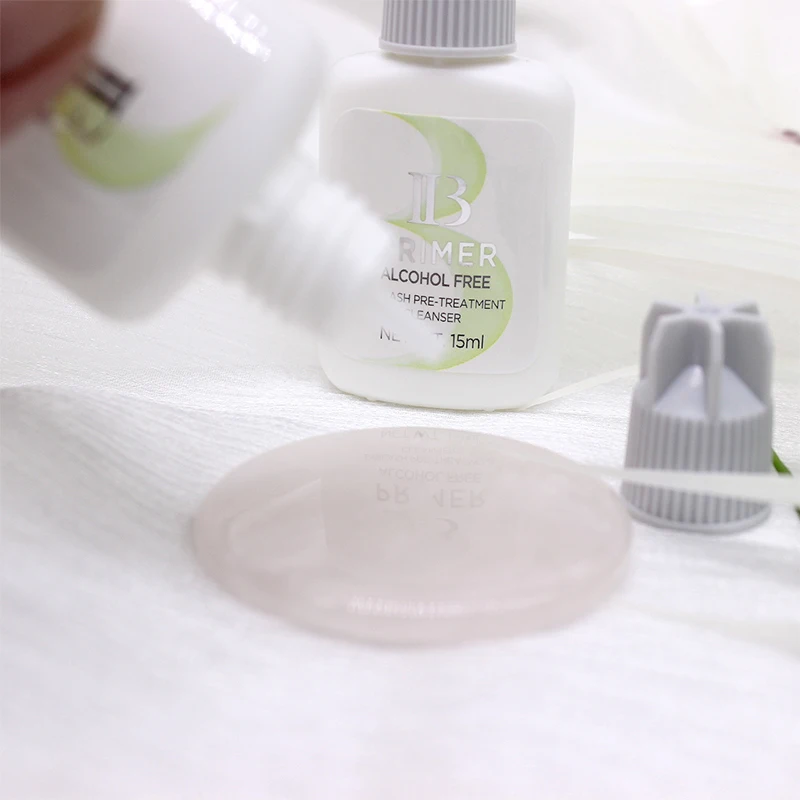 1 flasche IB Alkohol-freies Primer Wimpern Verlängerung Booster Langlebig Original Korea Klebstoff Liefert Make-Up Kleber Stärker werkzeug