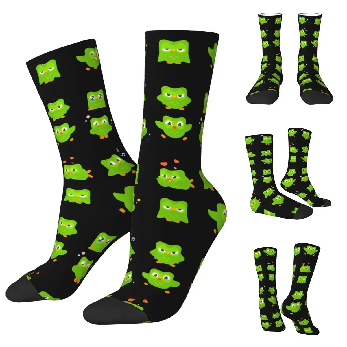 

Duolingo Owl Duo Men and Women printing Socks,lovely Applicable throughout the year Dressing Gift