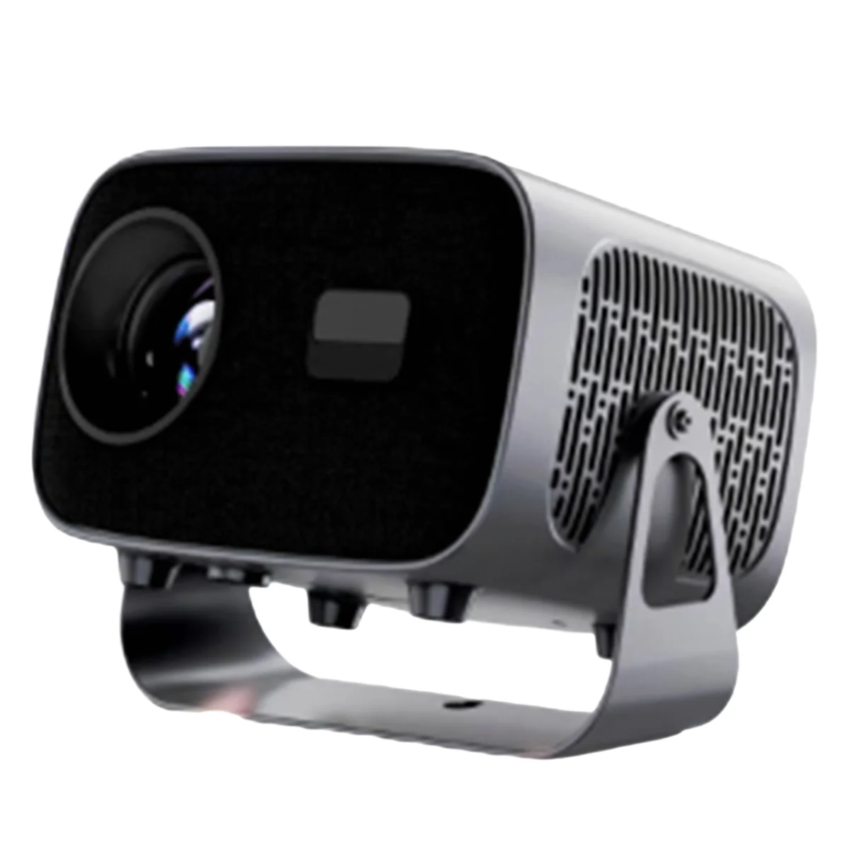 ABGV HY310 HD High Brightness Smart Projector 4K 1080x720P 390 ANSI 2.4G&5G BT5.2 H713 Home Theater LED Projector US Plug