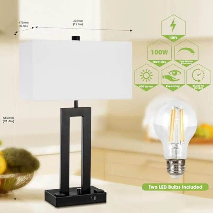 Modern Table Lamps Set of 2-22
